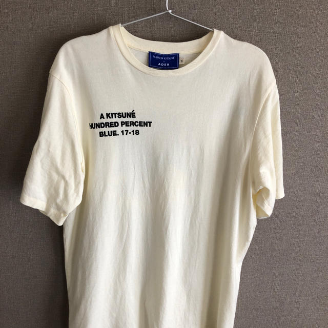 Maison Kitsune ✖️ Ader error コラボTシャツ