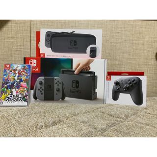 ニンテンドースイッチ(Nintendo Switch)の任天堂スイッチ スマブラ プロコンセット(家庭用ゲーム機本体)