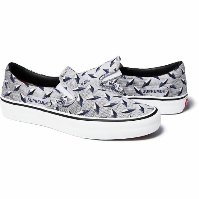 Supreme - Supreme Vans Diamond Plate Slip-On 10 28の+banymir.ru