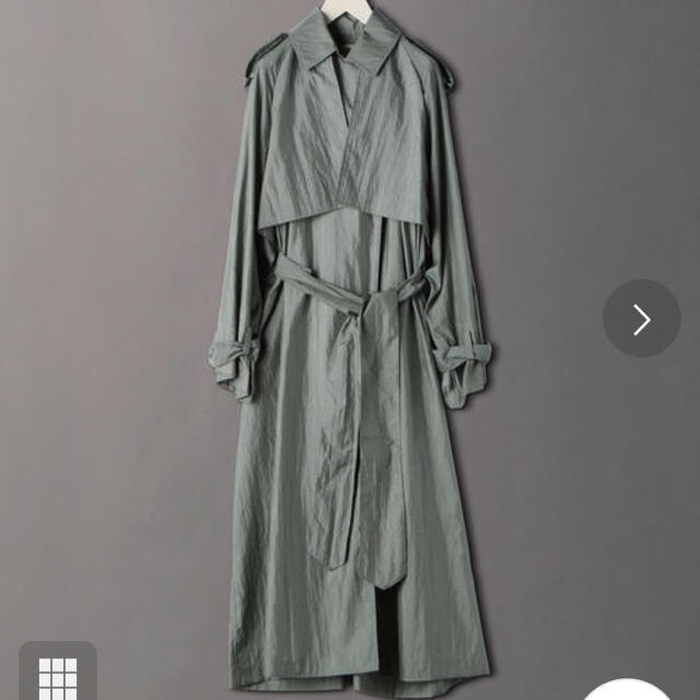 ＜6(ROKU)＞NYLON BIG TRENCH COAT