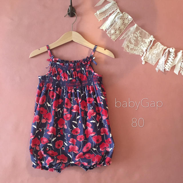 babyGAP(ベビーギャップ)のbabyGap ベビーギャップ｜サロペットオール*̩̩̥୨୧˖ キッズ/ベビー/マタニティのベビー服(~85cm)(カバーオール)の商品写真