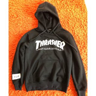 ハフ(HUF)のTHRASHER HUF パーカー スラッシャー 値下げしました(パーカー)