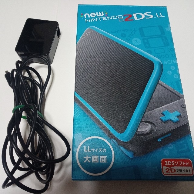 new NINTENDO 2DSLL ACアダプター付き