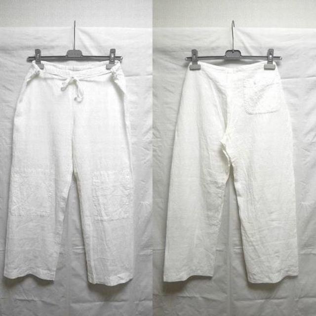 Veritecoeur(ヴェリテクール)のdosa judo linen pants リネン パンツ レディースのパンツ(その他)の商品写真