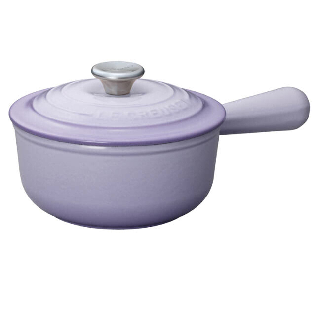 LE CREUSET(ルクルーゼ)の専用ルクルーゼ✨ソースパン 18cm✨ブルーベルパープル インテリア/住まい/日用品のキッチン/食器(鍋/フライパン)の商品写真