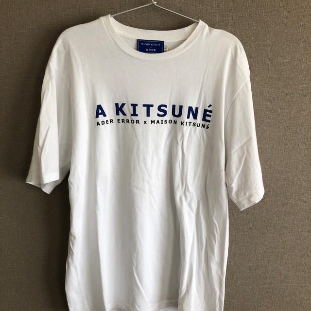 Maison Kitsune ✖️ Ader error コラボTシャツ