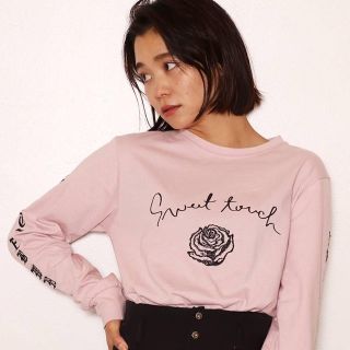 ジュエティ(jouetie)のjouetie ローズロングT(Tシャツ(長袖/七分))