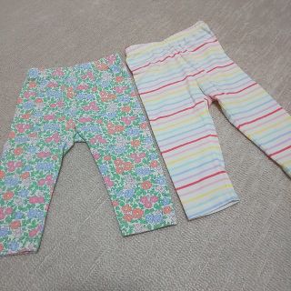 ベビーギャップ(babyGAP)のbabyGAP レギンス パンツ２枚セット☆70(パンツ)