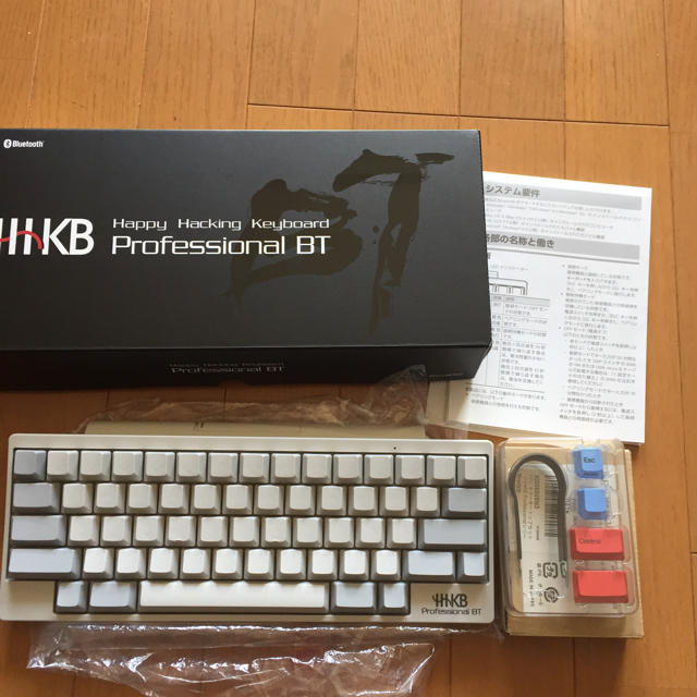 HHKB Professional BT 無刻印 英字配列 PD-KB600WN