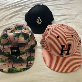 ハフ(HUF)のキャップ3点セット ストリート(キャップ)