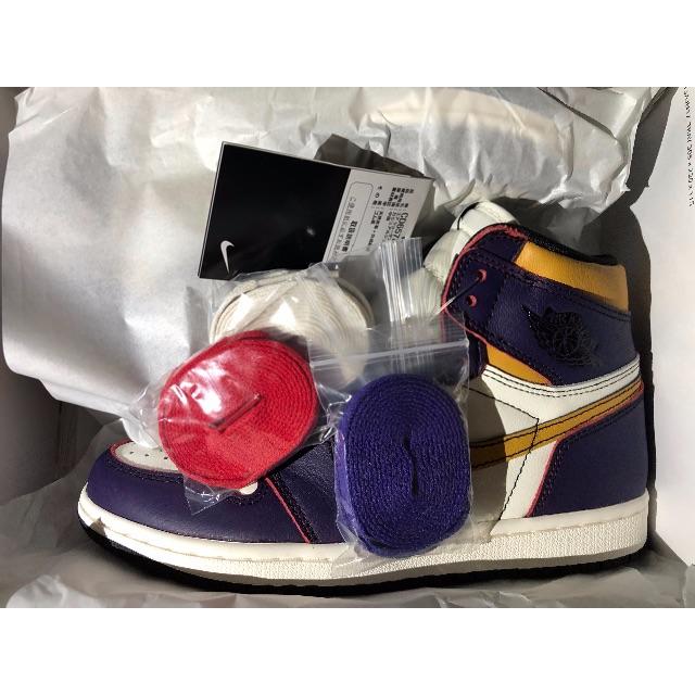 格安大得価 NIKE - AIR JORDAN1 LAtoCHICAGO Lakers25cm の通販 by あい@(・∀・)'s shop|ナイキならラクマ 定番大特価