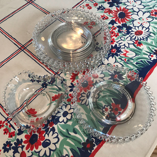 Vintage / Candlewick plates (食器)