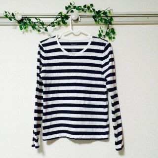 ムジルシリョウヒン(MUJI (無印良品))の無印ボーダー(Tシャツ(長袖/七分))