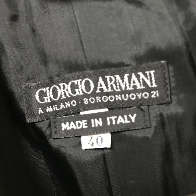 GIORGIO ARMANI テーラードジャケット