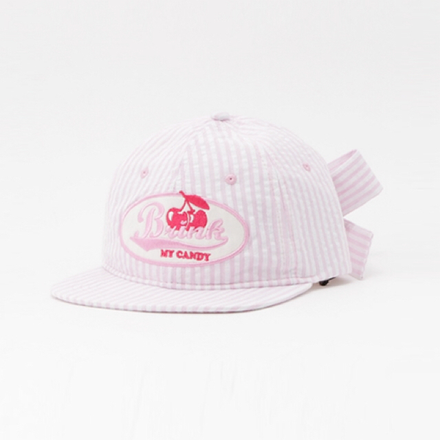 Candy Stripper(キャンディーストリッパー)のCandy Stripper BRISK MY CANDY RIBBON CAP レディースの帽子(キャップ)の商品写真