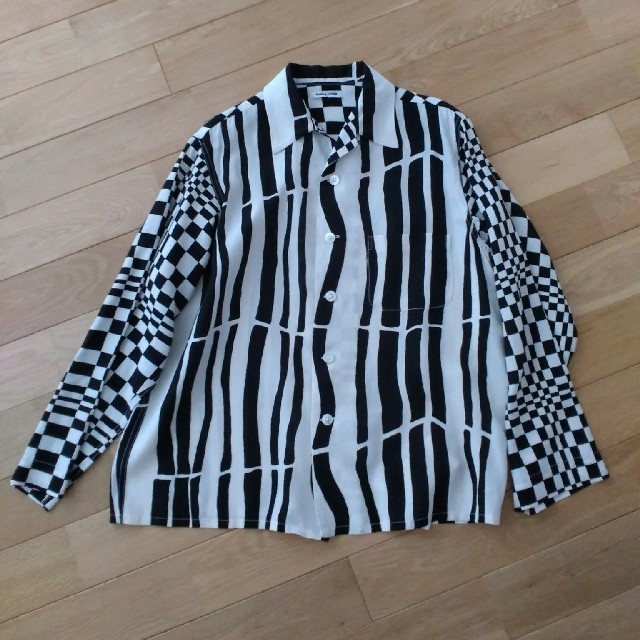fumika uchida フミカウチダ レーヨンクレージーオープンカラーシャツ レディースのトップス(シャツ/ブラウス(長袖/七分))の商品写真
