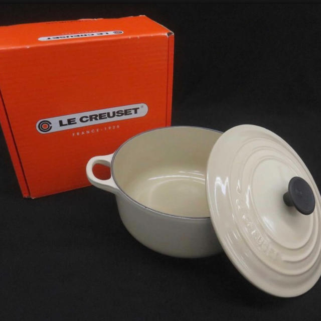 LE CREUSET - ル・クルーゼ 20㎝ 両手鍋の通販 by 切手研究所｜ルクルーゼならラクマ