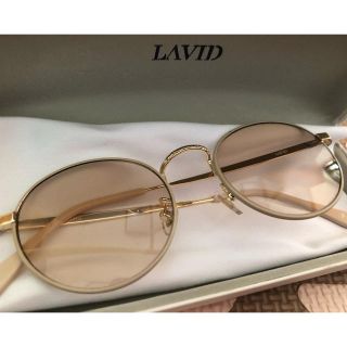 ビューティアンドユースユナイテッドアローズ(BEAUTY&YOUTH UNITED ARROWS)のLAVID😎サングラス✨ベージュ🍒(サングラス/メガネ)