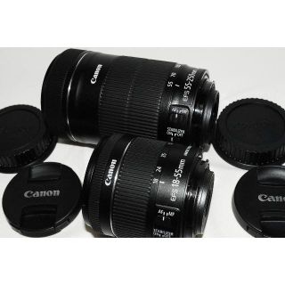 キヤノン(Canon)の2018年8月購入品！ EF 18-55 STM+EF 55-250 STM(デジタル一眼)