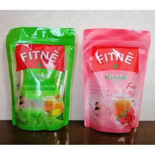 センナ入りハーブティー FITNE グリーンティー＆ライチティー風味セット(健康茶)