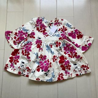 ギャップ(GAP)のbaby GAP ワンピース 新品タグ付き 60cm 3-6months(ワンピース)