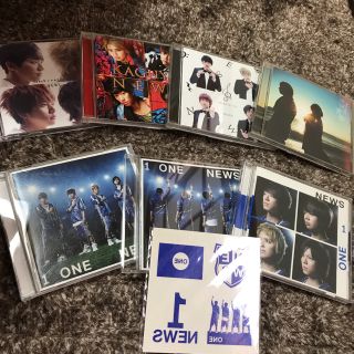 ニュース(NEWS)のNEWS テゴマス  CD7枚セット+シール(ポップス/ロック(邦楽))