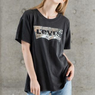 リーバイス(Levi's)のLevi's バットウィングロゴ グラフィックTシャツ ブラック (Tシャツ(半袖/袖なし))