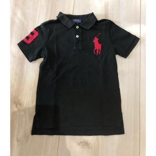 ラルフローレン(Ralph Lauren)のラルフローレン ポロシャツ 黒 サイズ5(Tシャツ/カットソー)