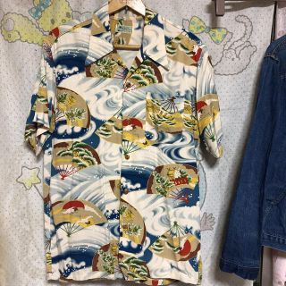 サンサーフ(Sun Surf)のサンサーフ M品番 和柄 アロハシャツ M(シャツ)