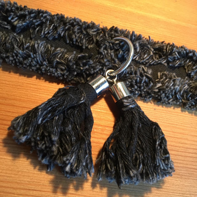 PAMEO POSE(パメオポーズ)のPAMEO POSE TASSEL DENIM CHORKER レディースのアクセサリー(ネックレス)の商品写真