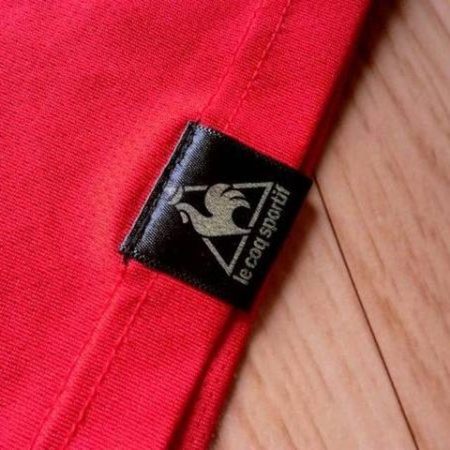 le coq sportif(ルコックスポルティフ)のlecoq sportifルコック■メッシュ地スポーツ用・タンクトップ■赤■LL メンズのトップス(タンクトップ)の商品写真