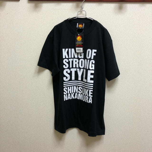 希少 未使用 中邑真輔 新日本プロレス時代  イャァオ！ Tシャツ M