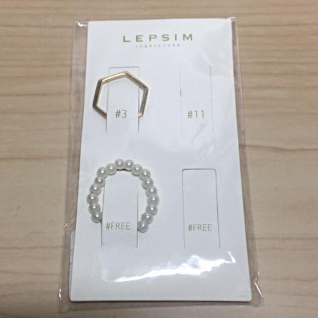 LEPSIM LOWRYS FARM(レプシィムローリーズファーム)のリング レディースのアクセサリー(リング(指輪))の商品写真