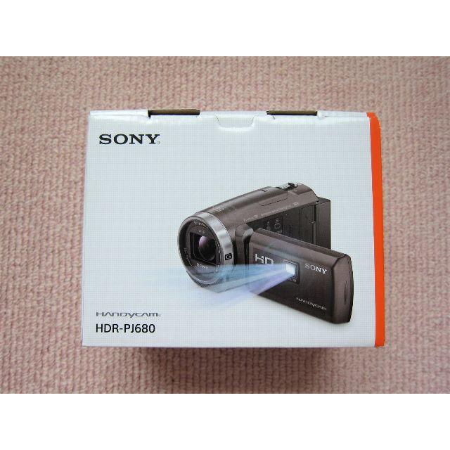 【爆売り！】 SONY - ハンディカム ホワイト HDR-PJ680 SONY 新品未開封 ytさん専用 ビデオカメラ