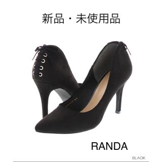 ランダ(RANDA)の【新品】【値下げ】RANDA  バックレースアップ パンプス(ハイヒール/パンプス)