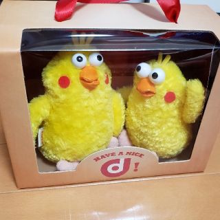 エヌティティドコモ(NTTdocomo)のポインコ　ぬいぐるみ(ぬいぐるみ)