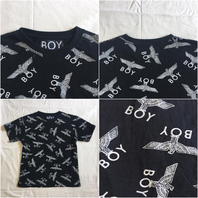 Boy London(ボーイロンドン)の有名人愛用 ボーイロンドン イーグルロゴ カットソー Tシャツ L 男女兼用 メンズのトップス(Tシャツ/カットソー(半袖/袖なし))の商品写真
