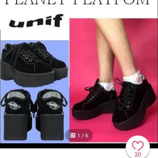 ユニフ(UNIF)のUNIF 厚底スニーカー(スニーカー)