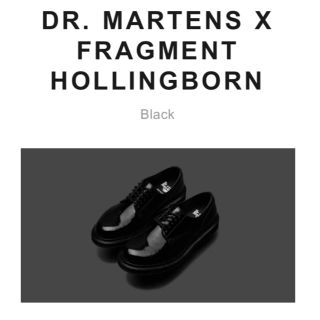 ドクターマーチン(Dr.Martens)の27cm DR. MARTENS X FRAGMENT hollingborn(ブーツ)