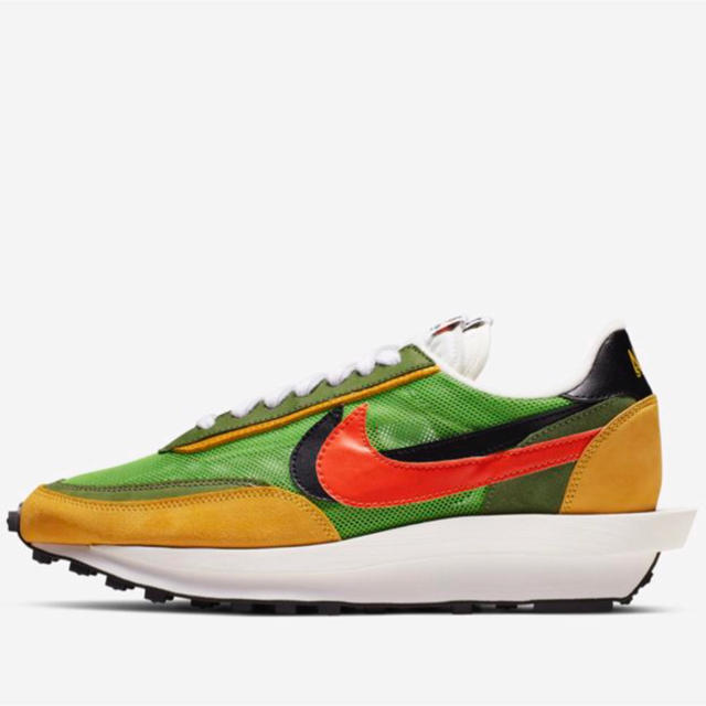 NIKE sacai LDWAFFLE グリーンガスト/セイフ