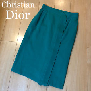 クリスチャンディオール(Christian Dior)のChristian Dior ラップスカート(ひざ丈スカート)