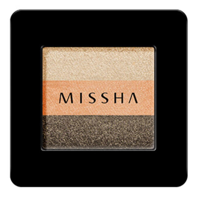 MISSHA(ミシャ)のミシャ　トリプルシャドウ　No.2   ハニーオレンジ   MISSHA コスメ/美容のベースメイク/化粧品(アイシャドウ)の商品写真