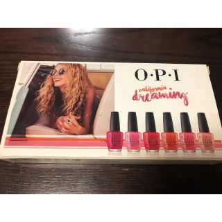 OPI マニキュア セット 新品 赤 ピンク 未使用(マニキュア)