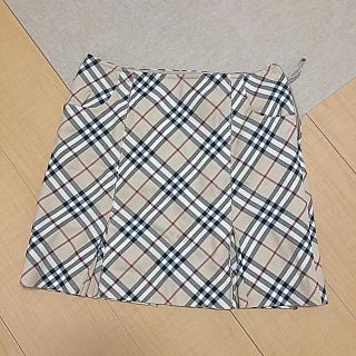 バーバリー(BURBERRY)のBurberry 台形ミニスカート(ミニスカート)