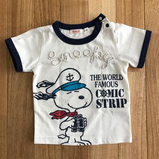 ピーナッツ(PEANUTS)のPEANUTS（SNOOPY）Ｔシャツ80cm(Ｔシャツ)