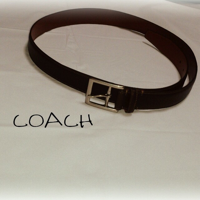 COACH(コーチ)のCOACH 革ﾍﾞﾙﾄ (ﾒﾝｽﾞ) メンズのファッション小物(ベルト)の商品写真