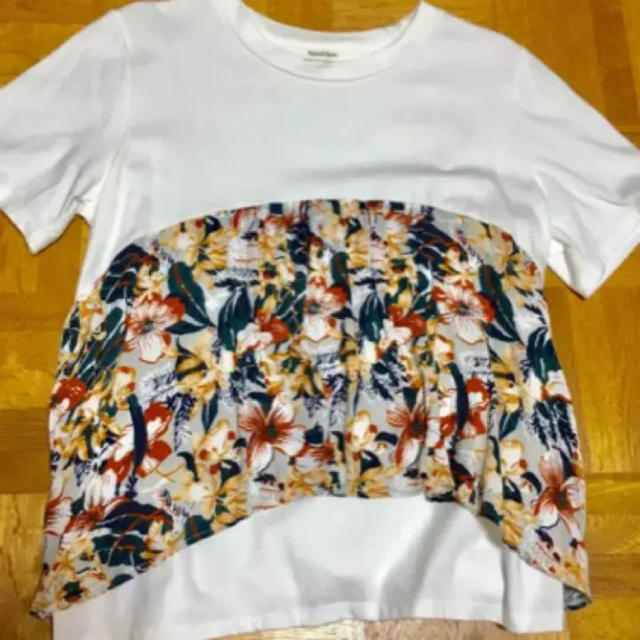 Spick & Span(スピックアンドスパン)のプリントレイヤードTシャツ スピックアンドスパン レディースのトップス(Tシャツ(半袖/袖なし))の商品写真