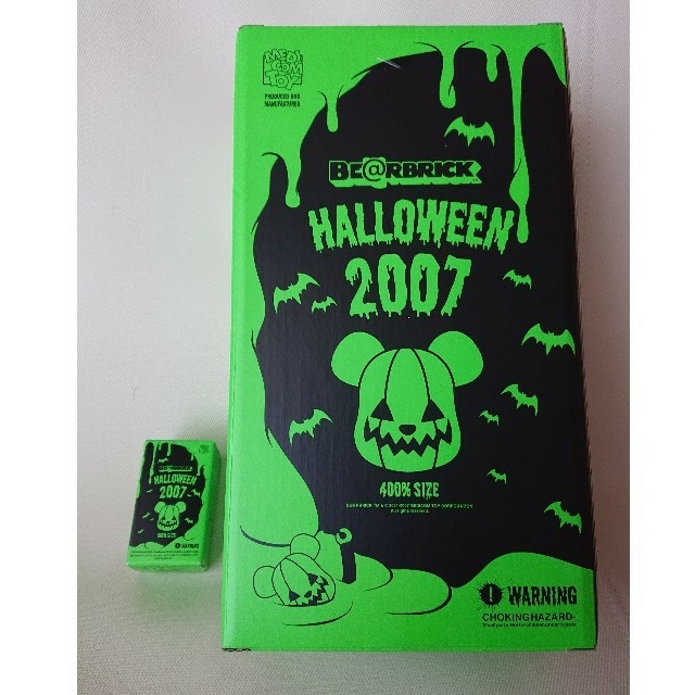 MEDICOM TOY(メディコムトイ)の新品未開封 BE@RBRICK HALLOWEEN 400% 100%    エンタメ/ホビーのフィギュア(SF/ファンタジー/ホラー)の商品写真