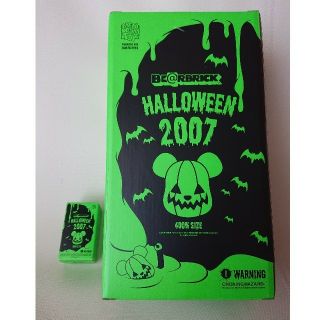 メディコムトイ(MEDICOM TOY)の新品未開封 BE@RBRICK HALLOWEEN 400% 100%   (SF/ファンタジー/ホラー)