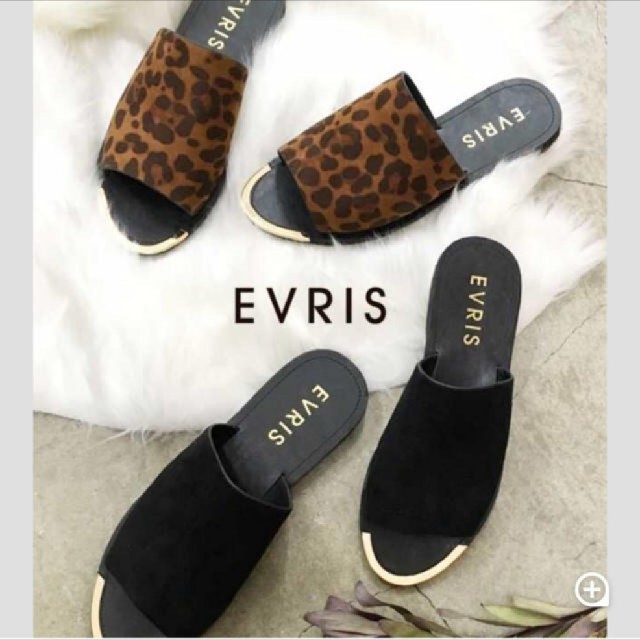 EVRIS(エヴリス)のEVRIS サンダル レオパード ヒョウ柄 moussy SLY レディースの靴/シューズ(サンダル)の商品写真